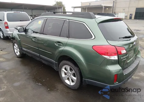 2013 Subaru Outback 2.5I Premium из США, поврежденный, VIN 4S4BRBGC8D3294449